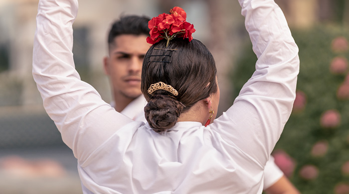 peinados de flamenca