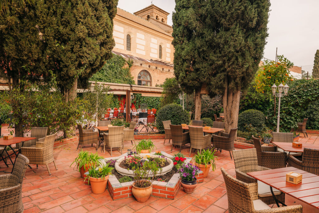 patio andaluz fuente nazarí